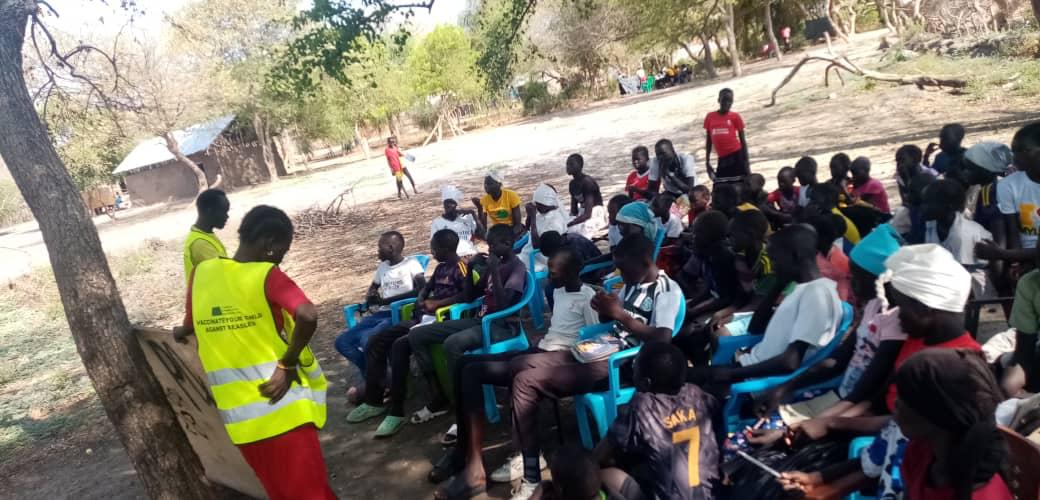 Community health training session